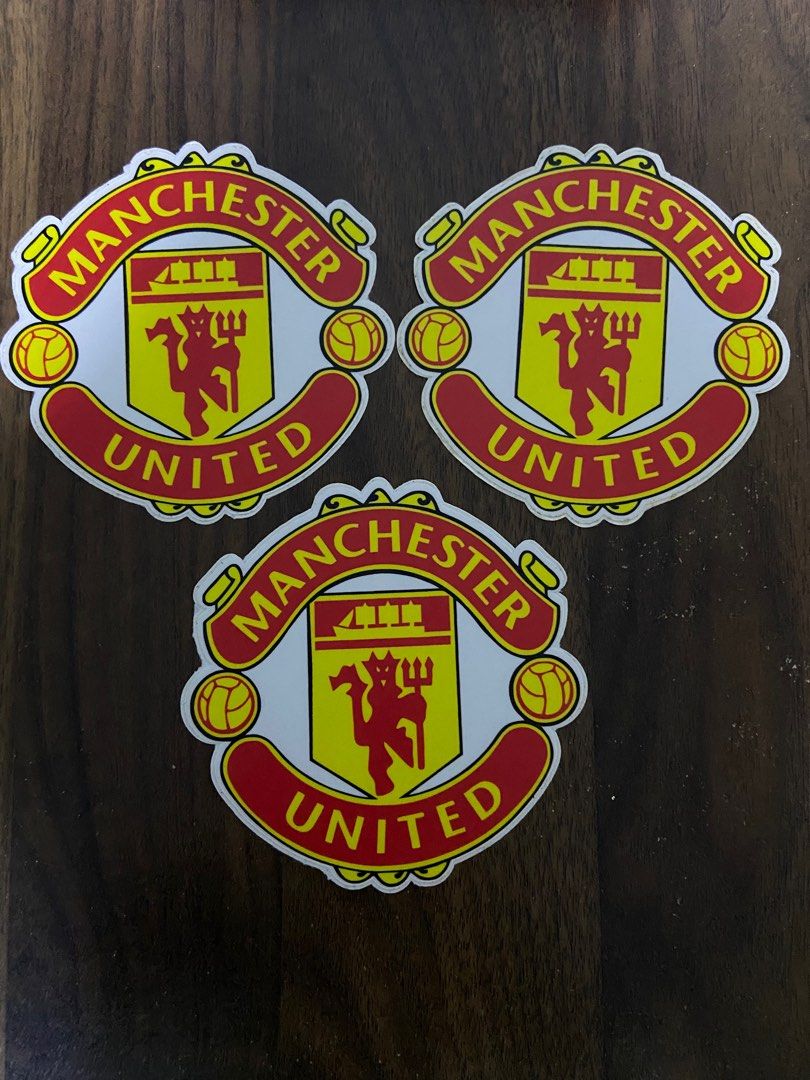 Manchester United Stickers, Hobbies & Toys, Stationery & Craft, Art