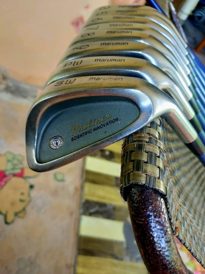 Maruman Proliner Iron set., Sports Equipment, Sports & Games, Golf on ...