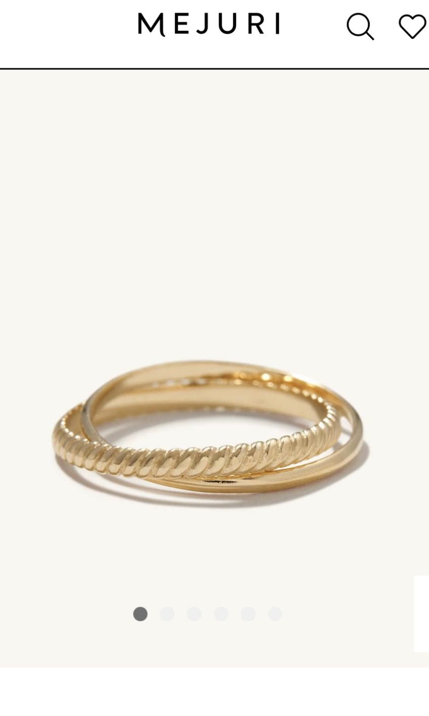 Duo sales ring mejuri