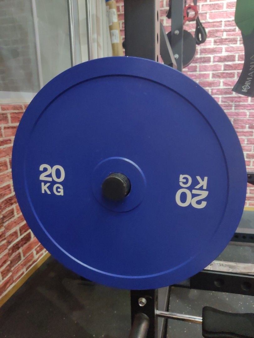 Metal Calibrated Plates/Weights, Sports Equipment, Exercise & Fitness