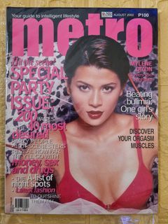 Metro Magazine August 2002 Mylene Dizon