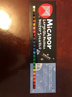 micador large oil pastels 24 pack