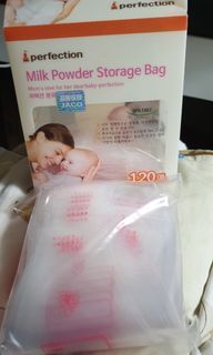 Milk powder storage bags