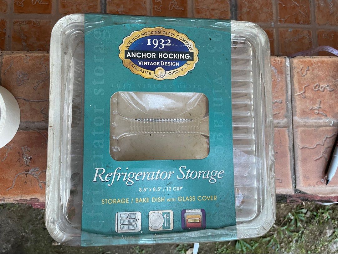 [MM only] Anchor Hocking Refrigerator Storage with Lid (Category: Bakeware) located in Quezon City. Submitted by glitchandglamor (Listing ID 1213507303, Image 2). Description: .