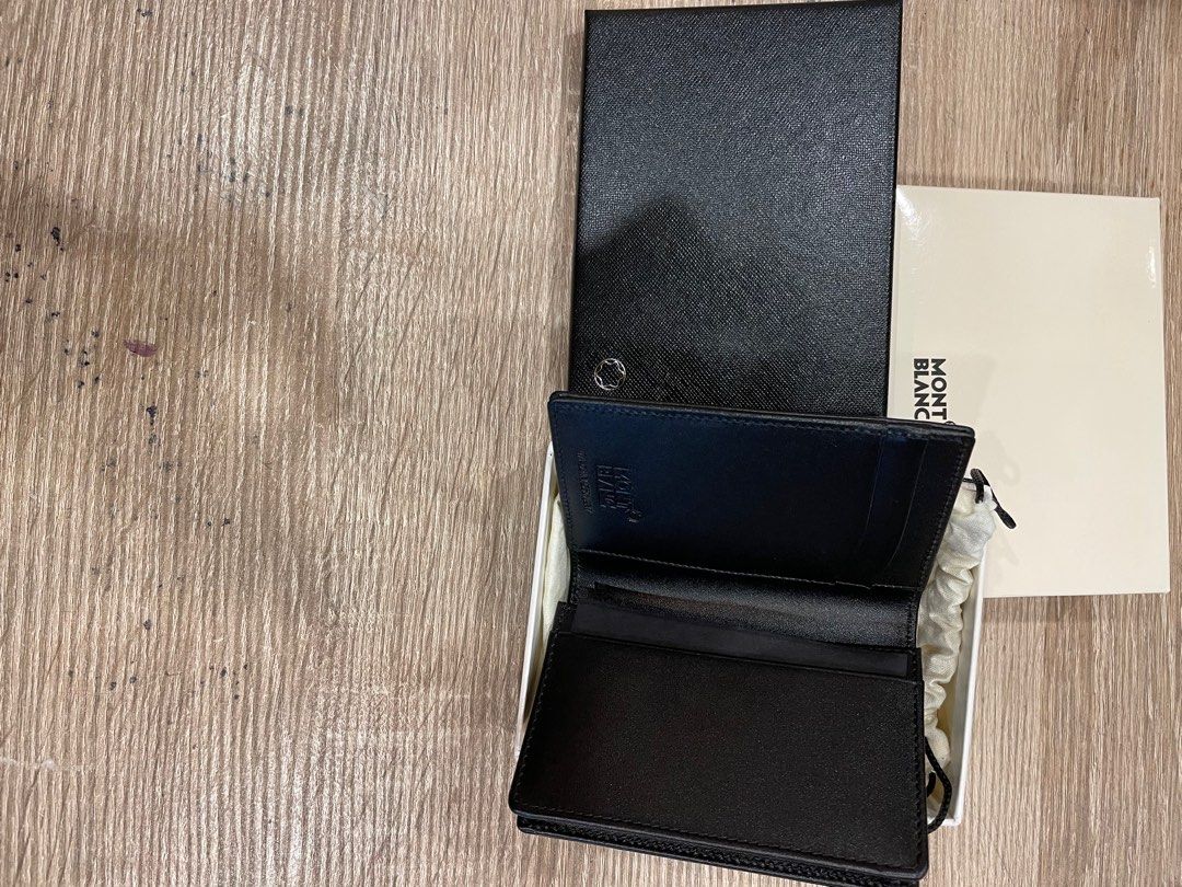 Montblanc Meisterstück Business Card Holder with Gusset – Chong Hing  Jewelers