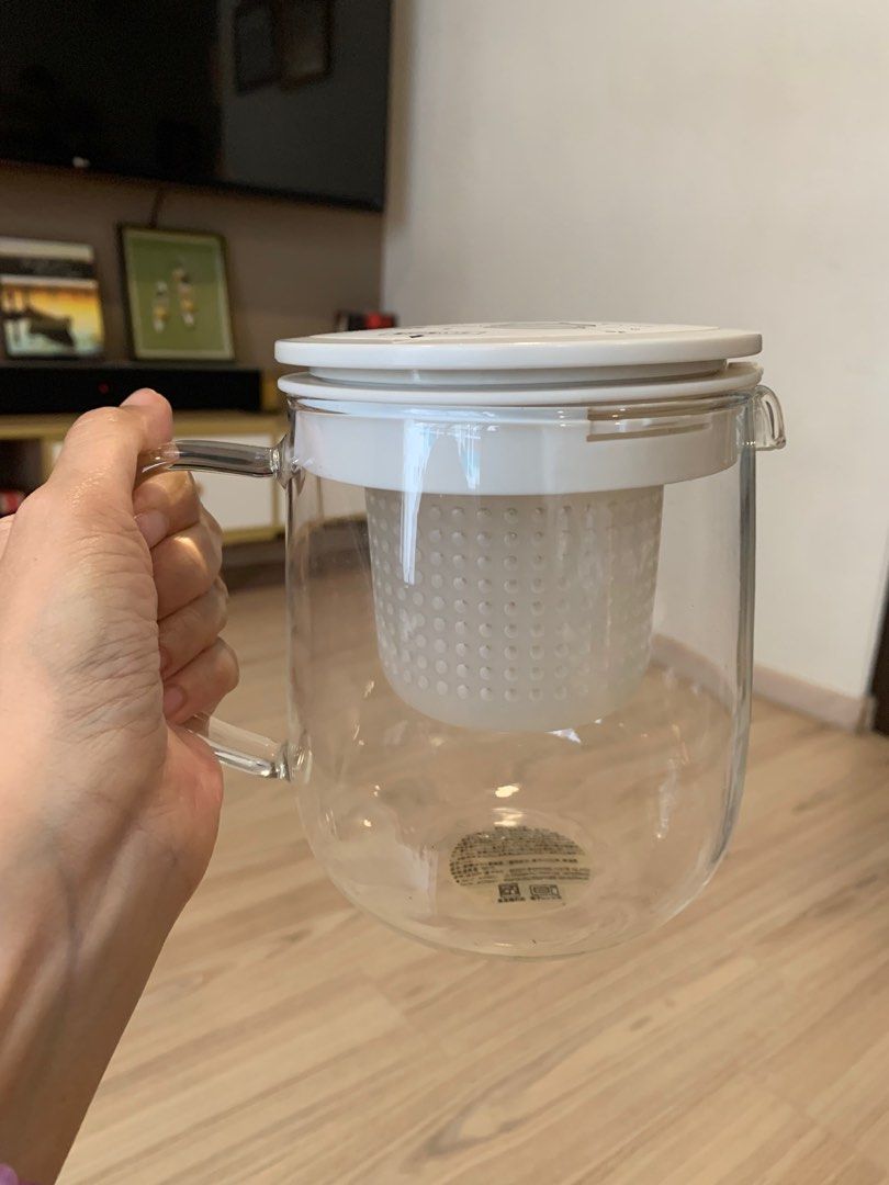 Muji teapot, Furniture & Home Living, Kitchenware & Tableware, Coffee