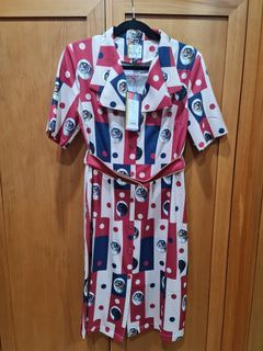 Mukzin Tiger and Dots Dress with Belt