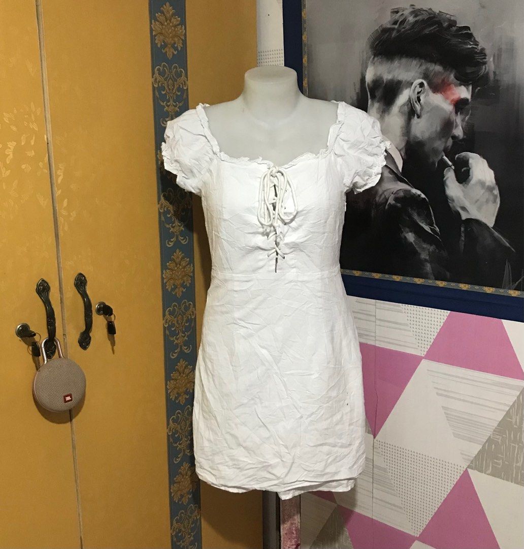 Nasty gal white dress online