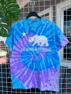 Nice California Republic Pastel Tye Dye