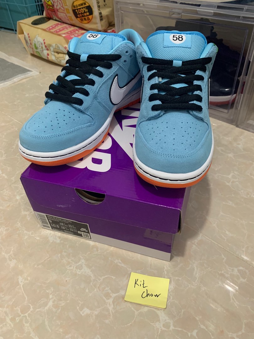 Nike Dunk Low SB Club 58 Gulf us9, 男裝, 鞋, 波鞋- Carousell