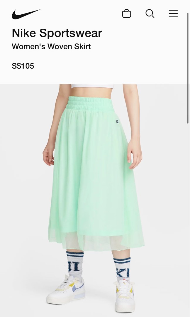 Nike hot sale tulle skirt