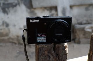 Nikon Coolpix P300 Digital Camera(Working) + Nikon Coolpix W300 (Untested)