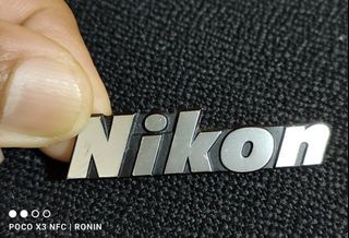 Nikon Original Badge Plate