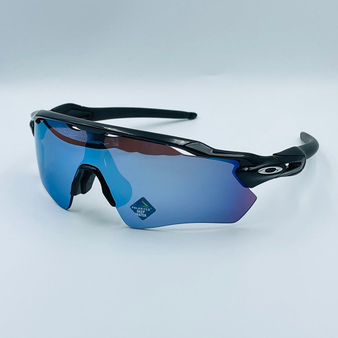 Oakley Radar EV Polished Black Polarized Prizm Deep Water Custom, Men's  Fashion, Watches & Accessories, Sunglasses & Eyewear on Carousell
