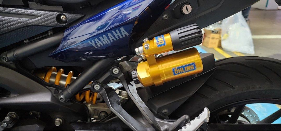 Ohlins YA535 Rear Shock for Yamaha Tracer XSR900 MT09 Motorcycles Motorcycle Accessories on Carousell