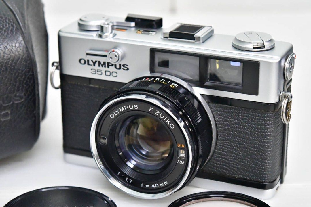 OLYMPUS 35 DC 40mm f1.7 經典定焦旁軸菲林底片相機, 攝影器材, 相機