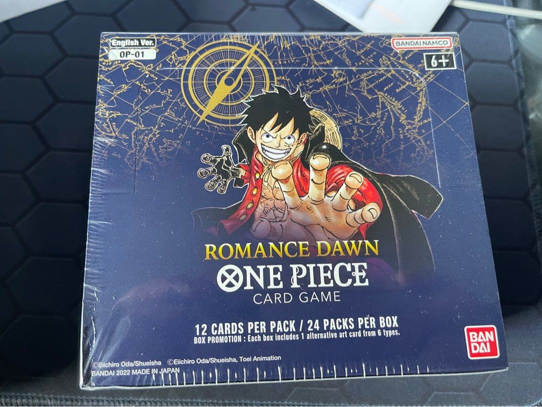 One piece TCG OP1 booster box English version, Hobbies & Toys, Toys & Games on Carousell