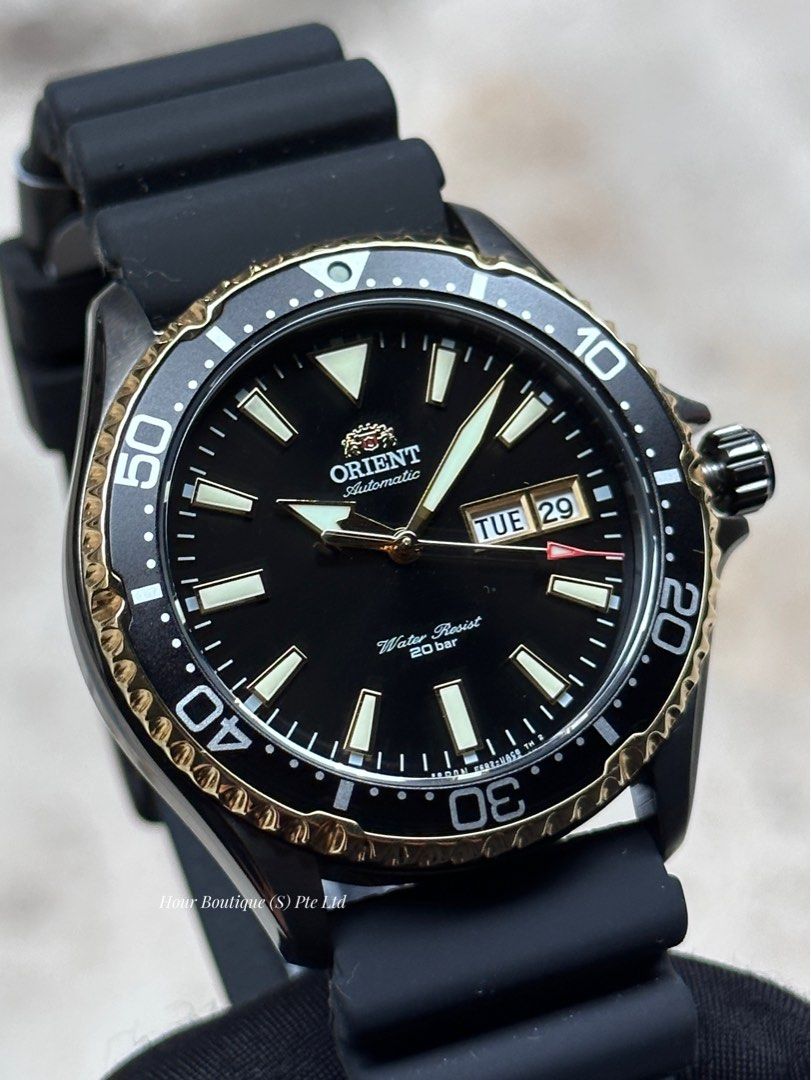 Orient mako 3 gold store