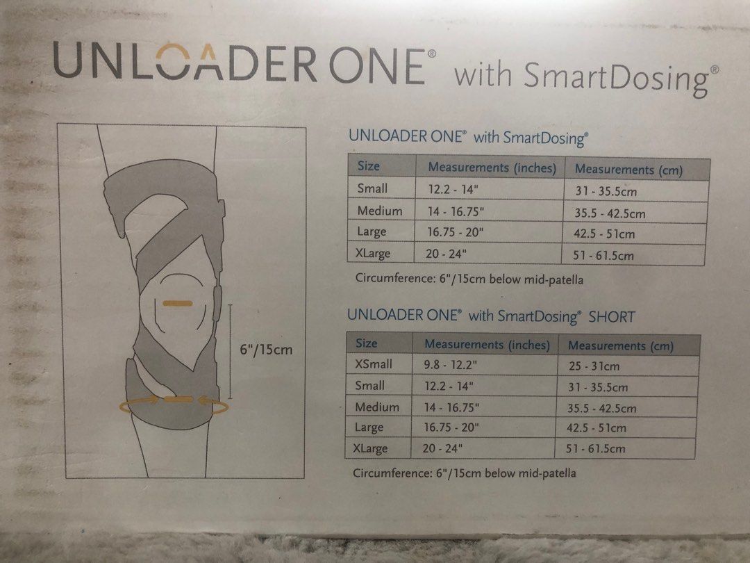 OSSUR Unloader One With Smart Dosing (Medial Size S), Health