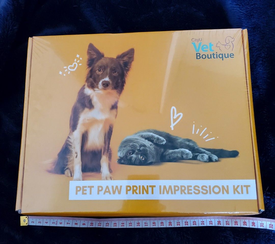Pet Paw Print Impression Kit