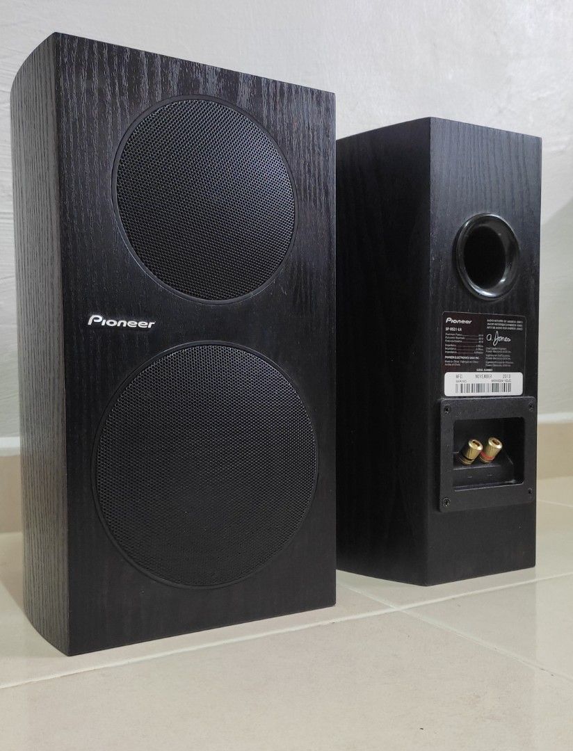 Pioneer Bookshelf Speaker SPBS21LR by Andrew Jones, Audio, Soundbars