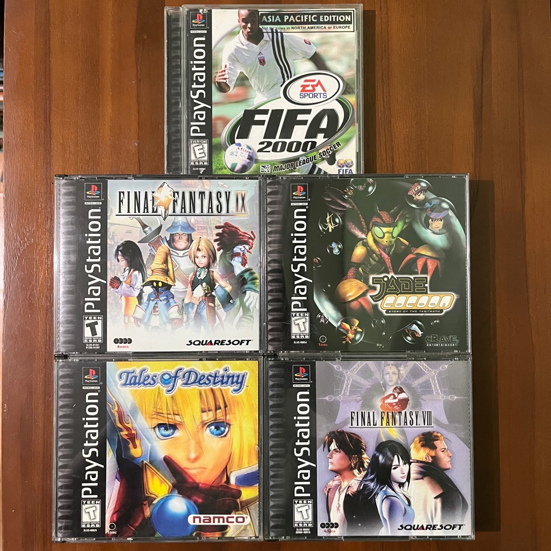 Playstation 1 Games black label and greatest hits Video Gaming