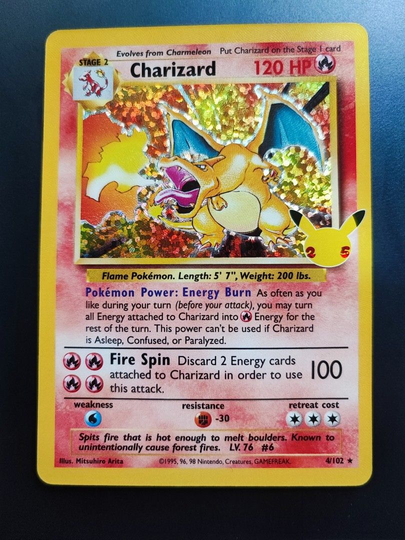 1995 blastoise pokemon card 25th anniversary Single Celebrations CLASSIC COLLECTION : Toys & Games When a Pokmon Pokmon TCG  ALL MINT