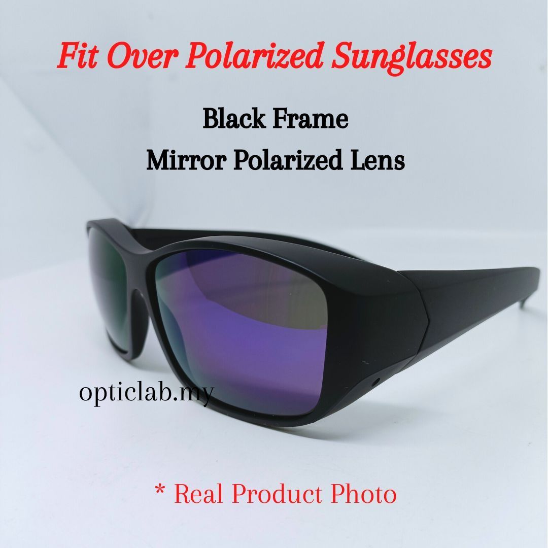 Polarized fit over hot sale sunglasses