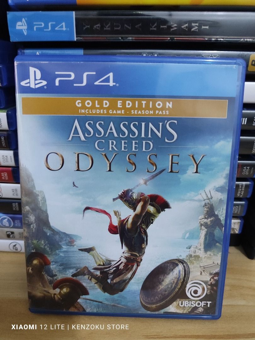 Ps4 assassin's creed odyssey gold edition on sale