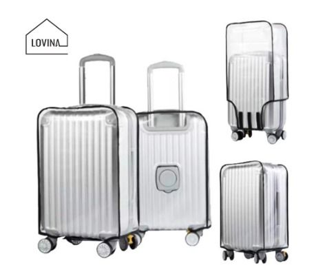 Full Transparent Luggage Protector Cover Thicken Suitcase Protector Cover  20in 24in 28in 30in