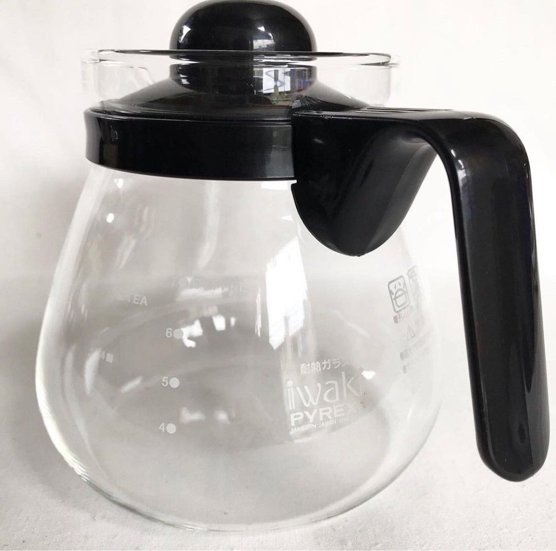 Pyrex Coffee Pot Server Teapot 7 cups Capacity, Furniture & Home Living