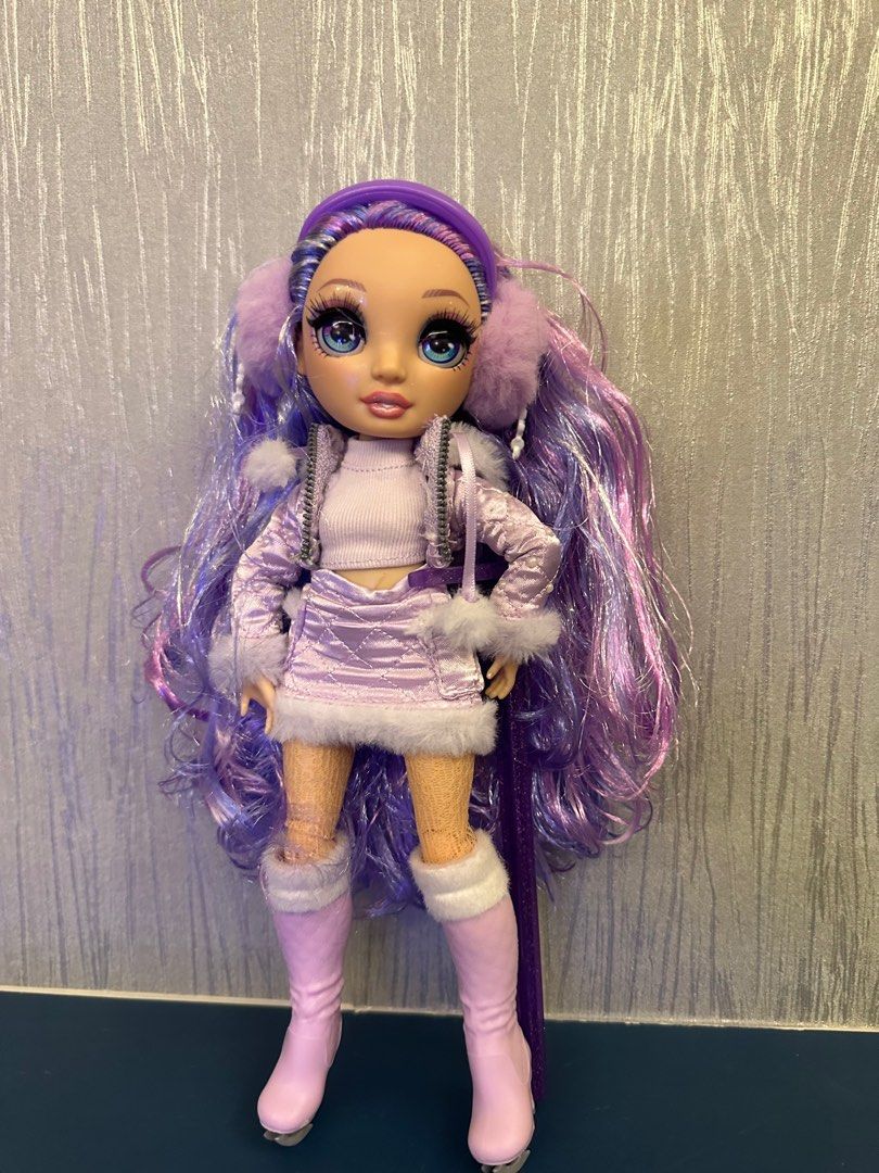 Rainbow high barbie doll violet, Hobbies & Toys, Toys & Games on Carousell