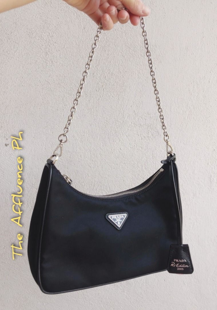 Re-Edition 2005 (Category: Luxury Bags & Wallets) located in Cabuyao City. Submitted by Theaffluenceph (Listing ID 1213423872, Image 1). Description: 💫 Preloved Re-Edition 2005, 2021, In Excellent Condition, comes with inclusions and authenticity cards 39,000.00 Pesos Whatsapp/Viber: +639096580484.