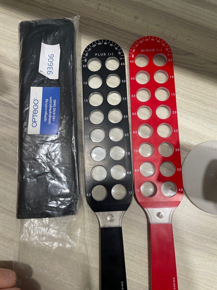 Refraction bars model eye retinoscopy, Beauty & Personal Care, Vision