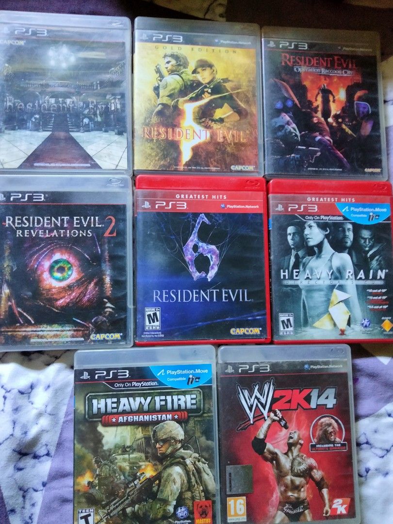 Resident Evil Games PS3, Video Gaming, Video Games, PlayStation on