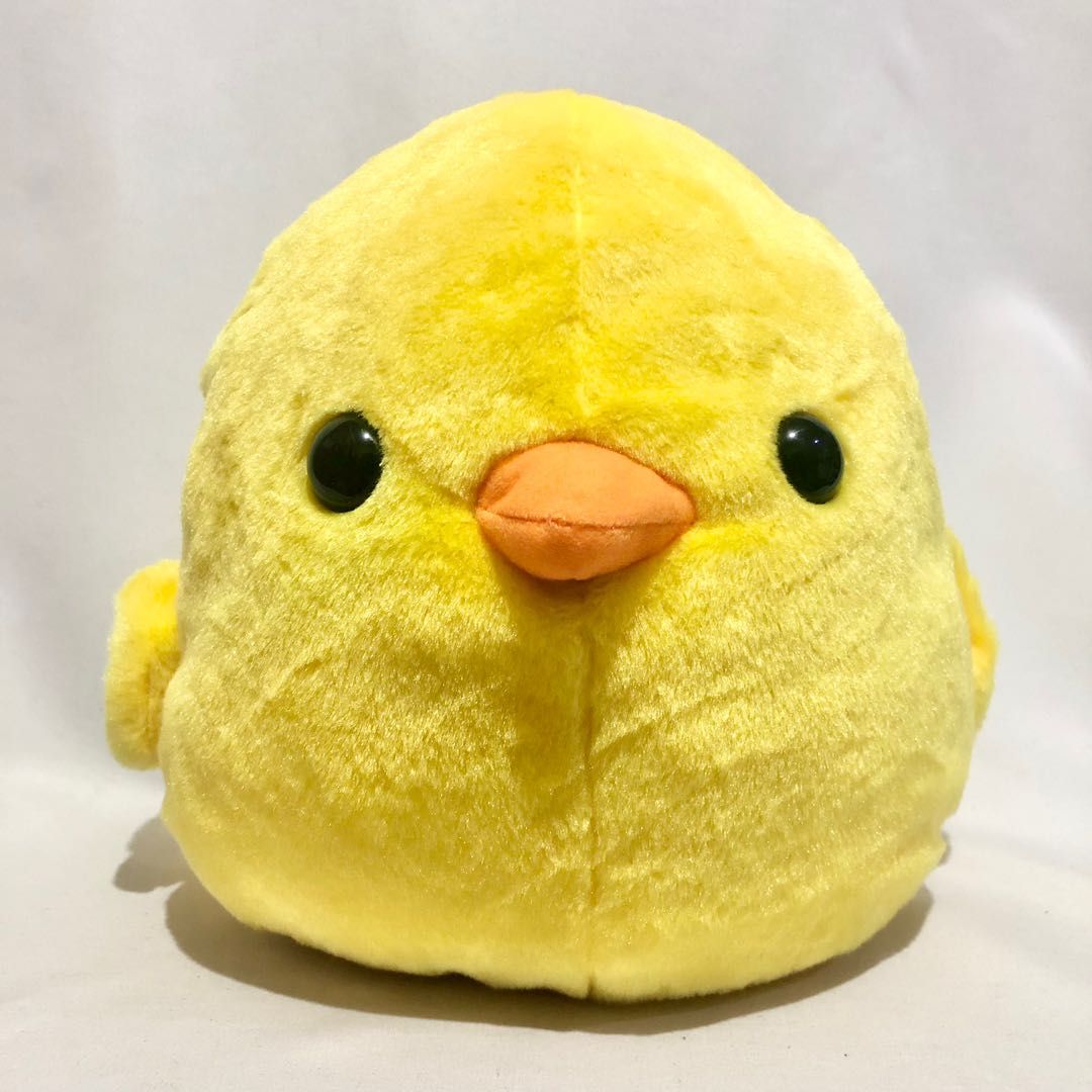 Rilakkuma & Friends Kiroi Kiiroitori Big Plush Stuffed Toy Amuse SanX