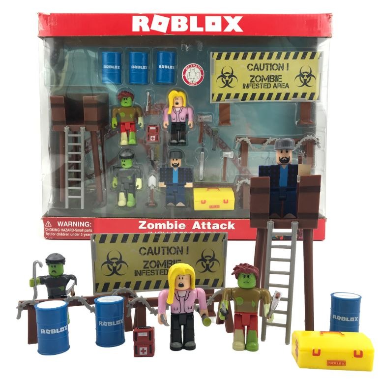 Roblox zombie hot sale attack playset