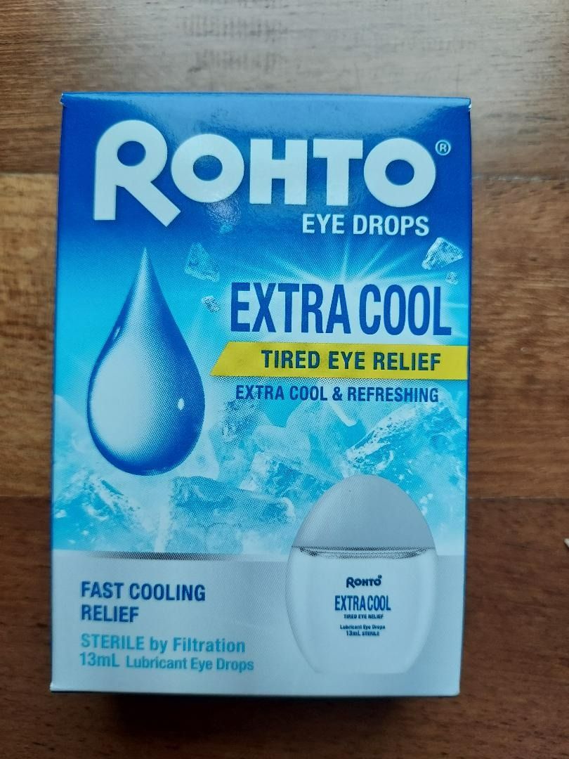 Rohto Eye Drops Extra Cool, Beauty & Personal Care, Vision Care on