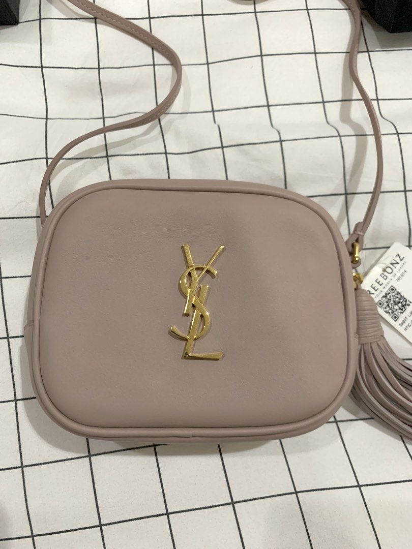Authentic Saint Laurent Paris YSL Blush Pink Blogger Bag Rose Antic BNWT