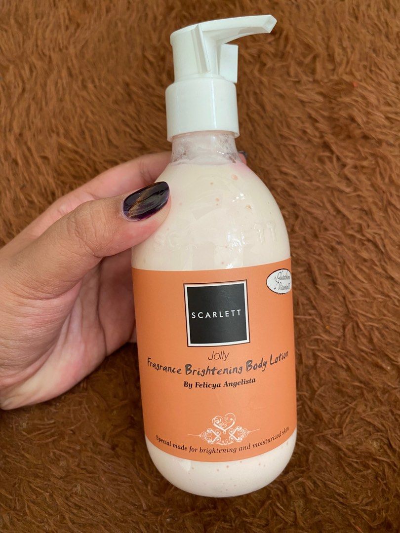 Scarlett Body Lotion Varian Jolly, Kesehatan & Kecantikan, Kulit, Sabun