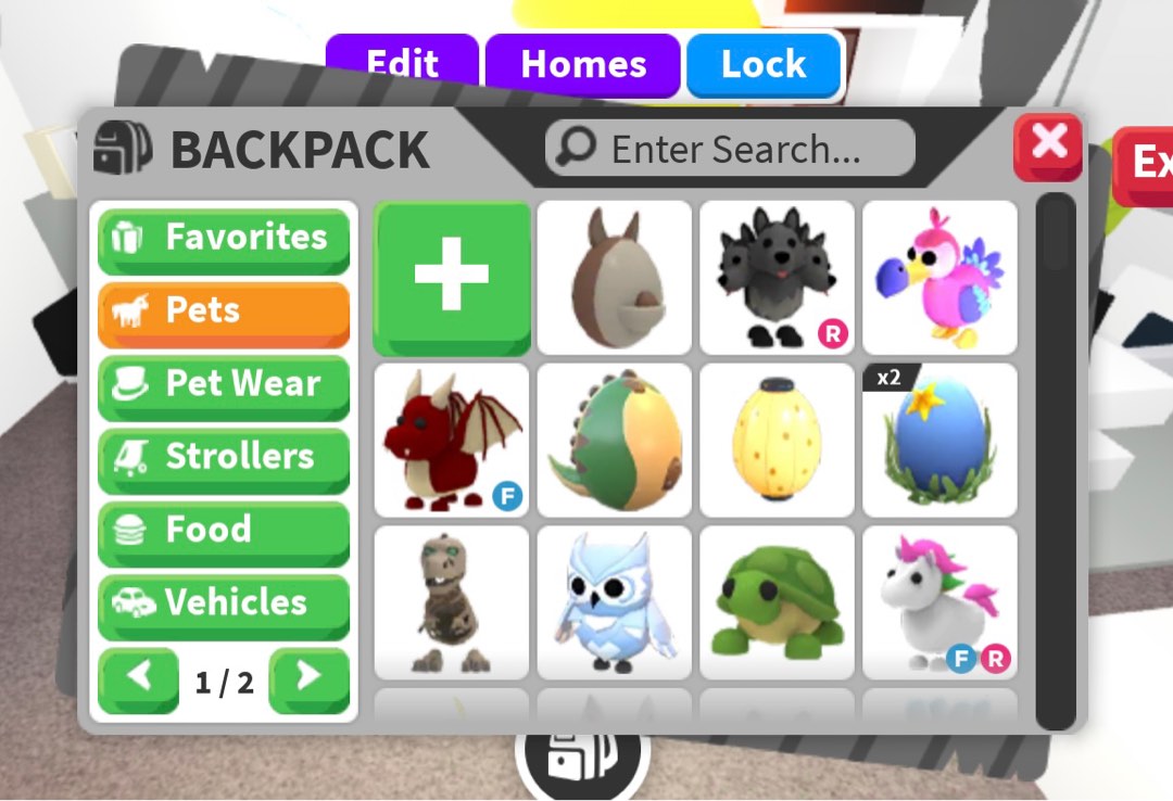 selling adopt me pets, Video Gaming, Video Games, Others on Carousell