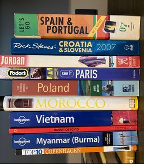 Set of Travel Guides