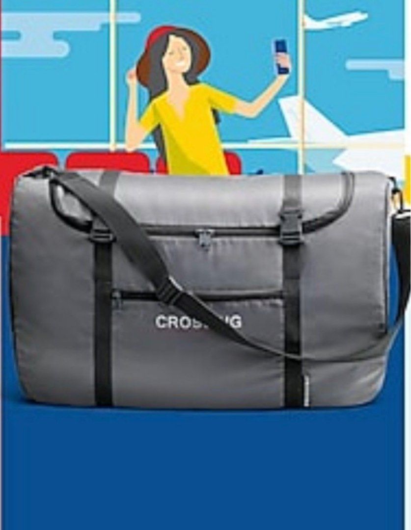 Shell x UOB crossing foldable duffel bag 63 L Men s Fashion Bags Backpacks on Carousell