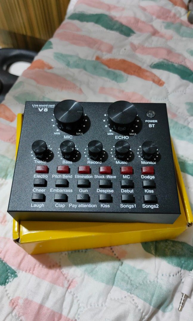 Singing Live Sound Card, Audio, Other Audio Equipment on Carousell