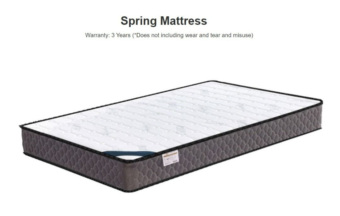 Single | Super Single | Queen Size 6 Inches Spring Mattress, Furniture ...