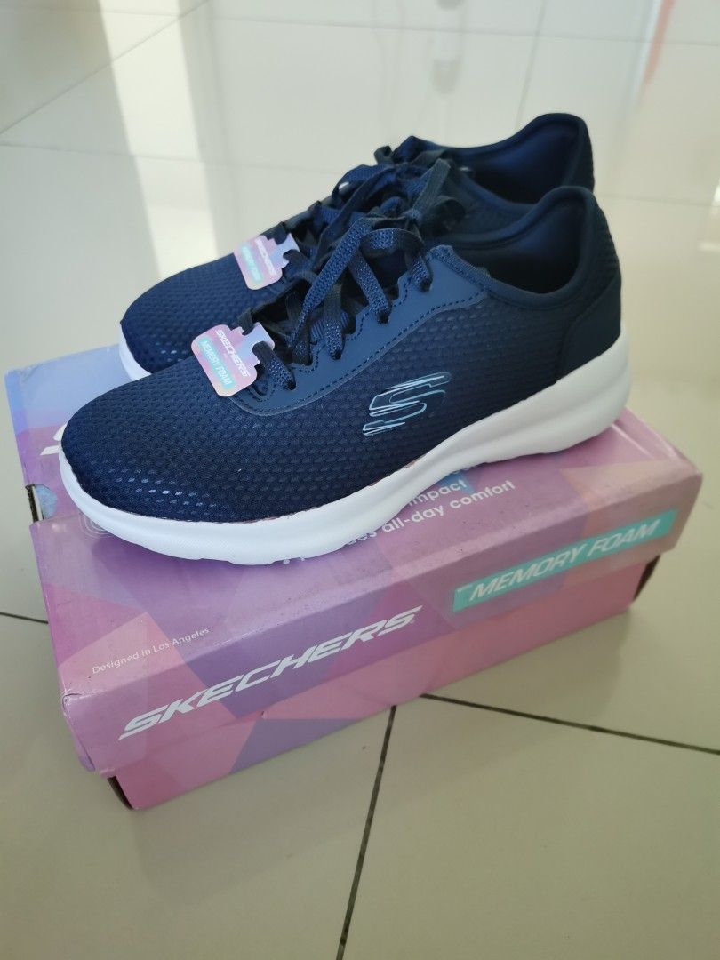 Skechers running memory foam best sale