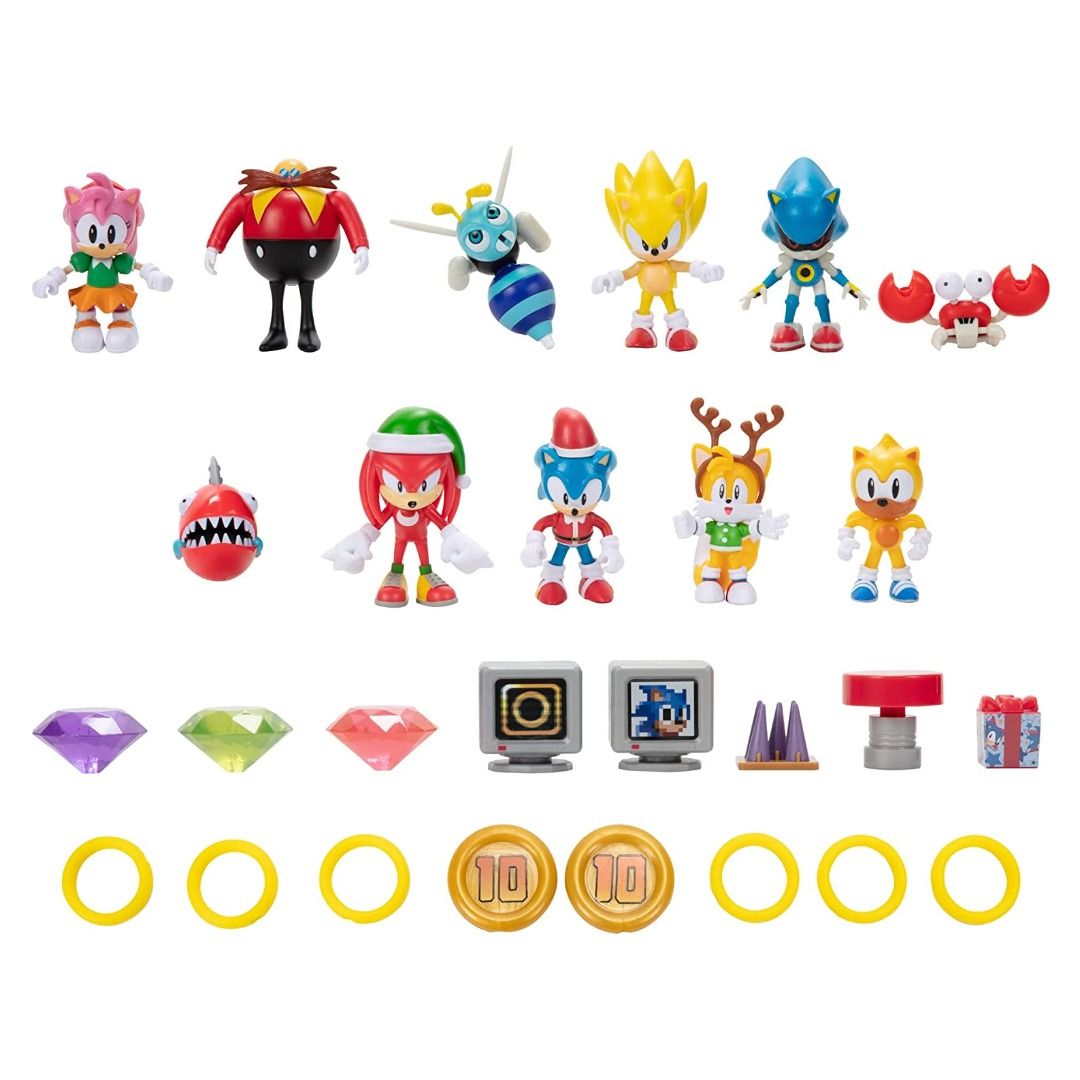 Sonic The Hedgehog Advent Calendar 2022 24 Surprises with Exclusive