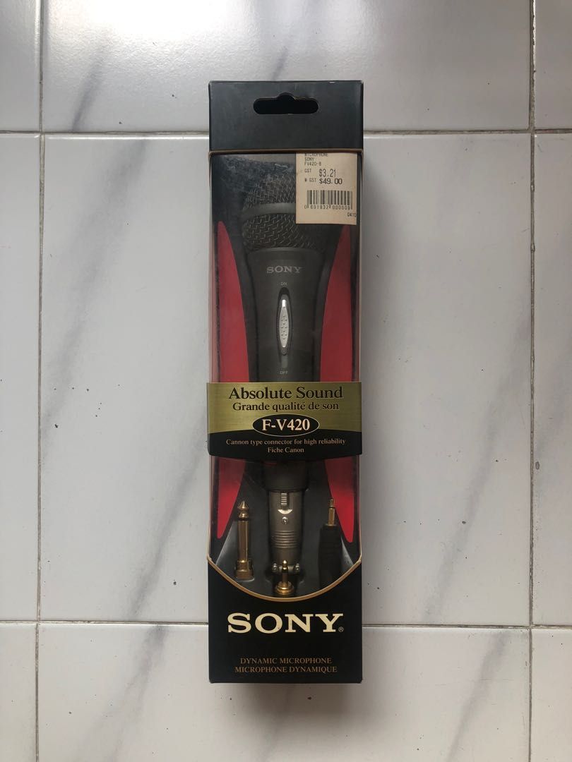 Sony Dynamic Microphone (FV420), Audio, Microphones on Carousell