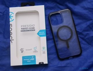 Speck Presidio "Perfect Clear" iPhone 14 Pro Max Case (Magsafe compatible)