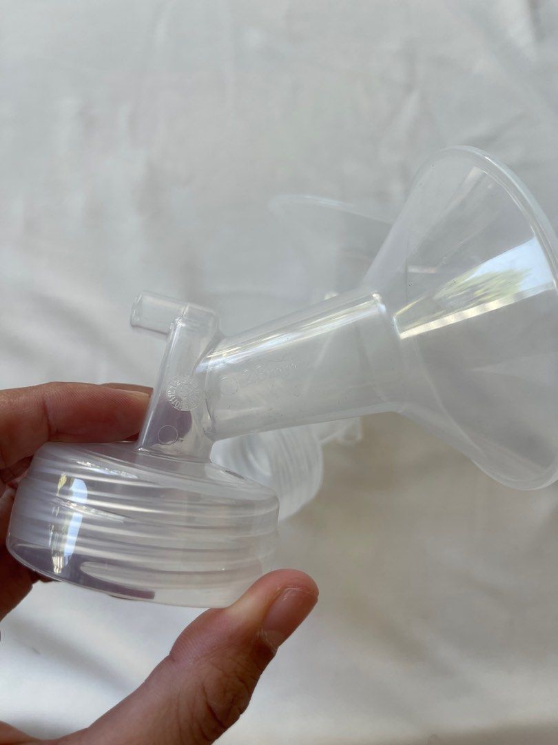 Spectra 28mm flanges and nipple for Spectra bottle, Babies & Kids, Nursing & Feeding